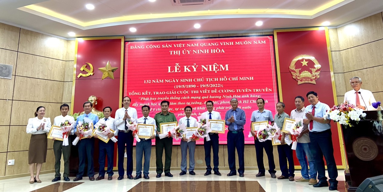 Ninh Hòa: nhiều chuyển biến tích cực sau hai 2 năm thực hiện  Kết luận số 01-KL/TW của Bộ Chính trị